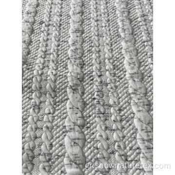 Το νήμα όπως το Jacquard Knit σε τρία υφάσματα σάντουιτς δικηγόρου για τα outwear της Lady